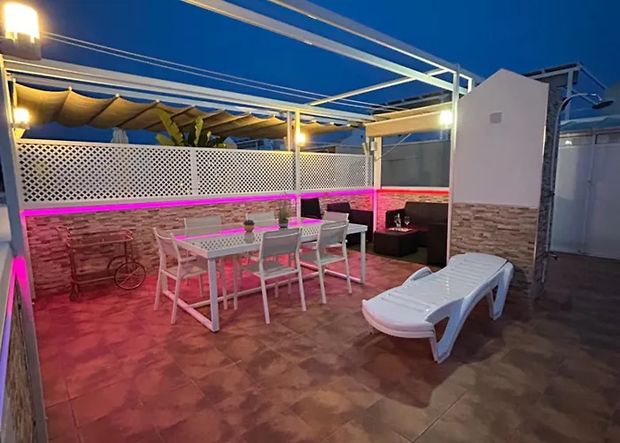Sol Y Luna Con Terraza Y Barbacoa
