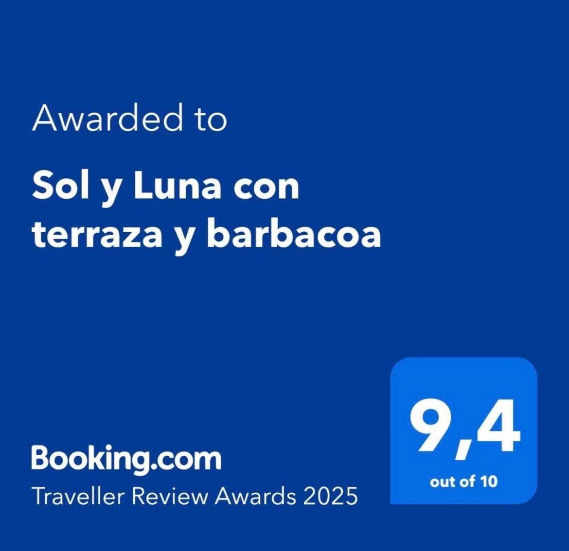 Appartement Sol Y Luna Con Terraza Y Barbacoa *